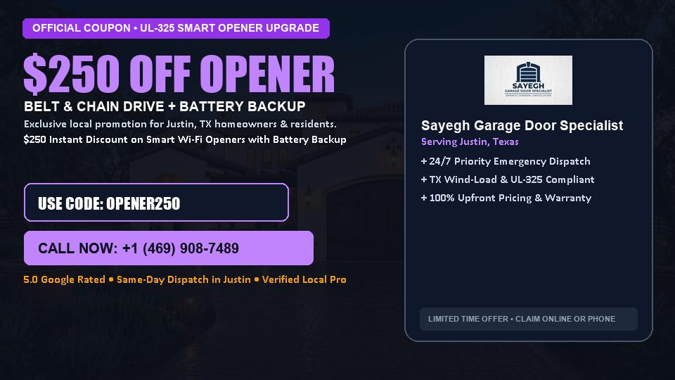 Sayegh Garage Door Specialist $250 OFF Premium LiftMaster Opener Installation