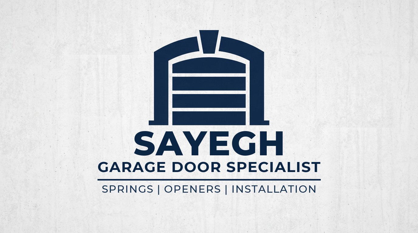 Sayegh Garage Door Specialist - Justin, TX Garage Door Logo